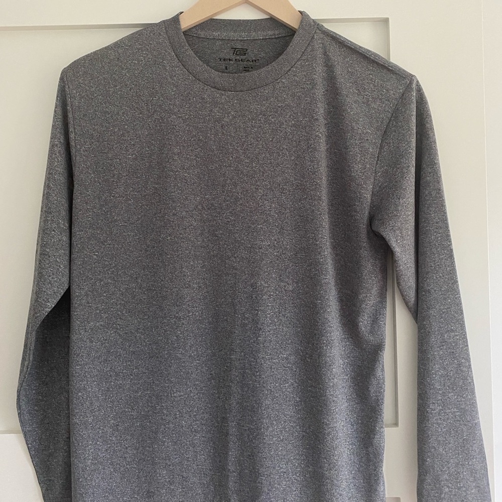 Tek Gear Boys Long Sleeved Shirt Large New With Tags